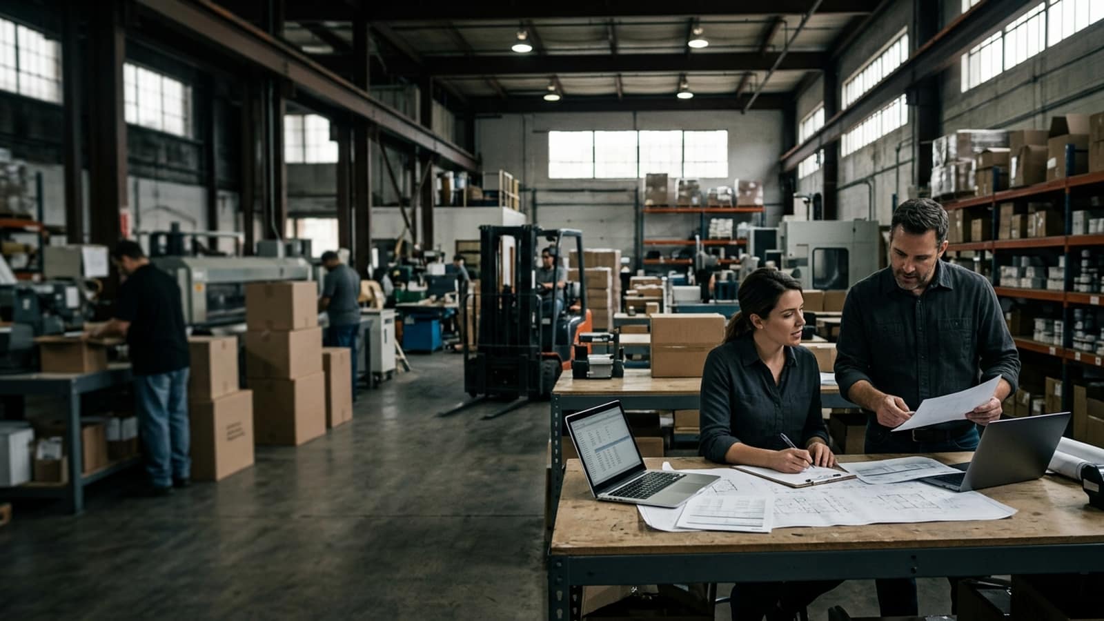 Franchise financing and SBA loans for aspiring franchise owners — working environment